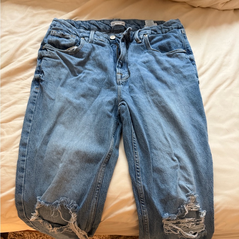Good American Straight Leg Jeans Size 12